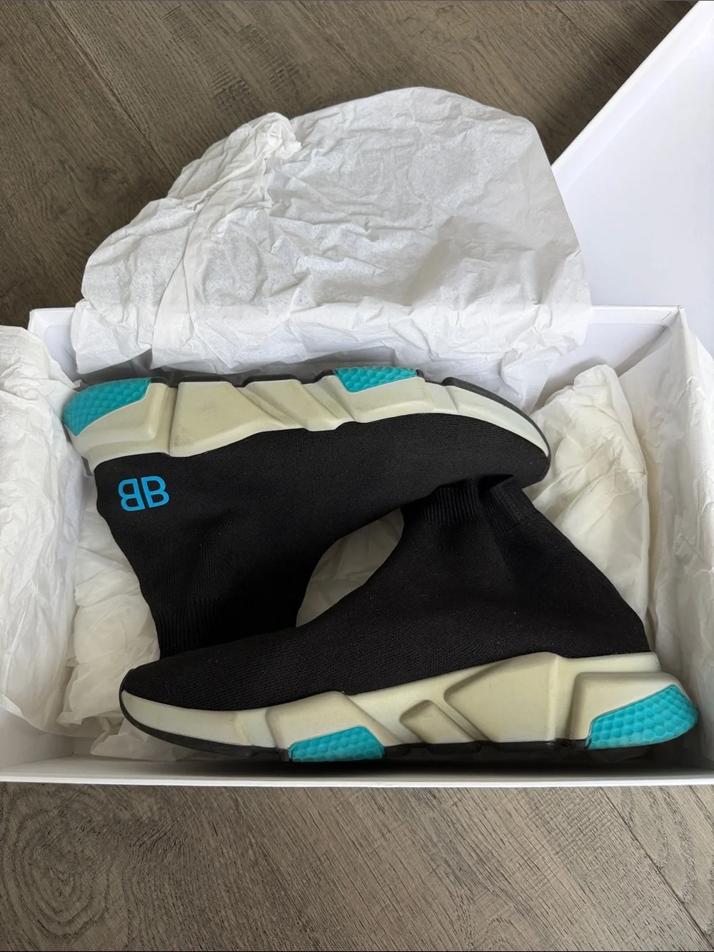 Balenciaga Men’s Black Speed Trainer